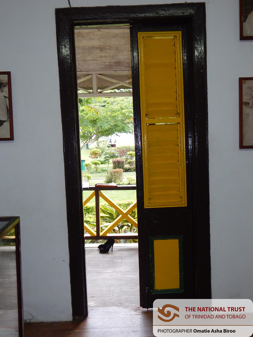 Lopinot Estate- Door in the Complex