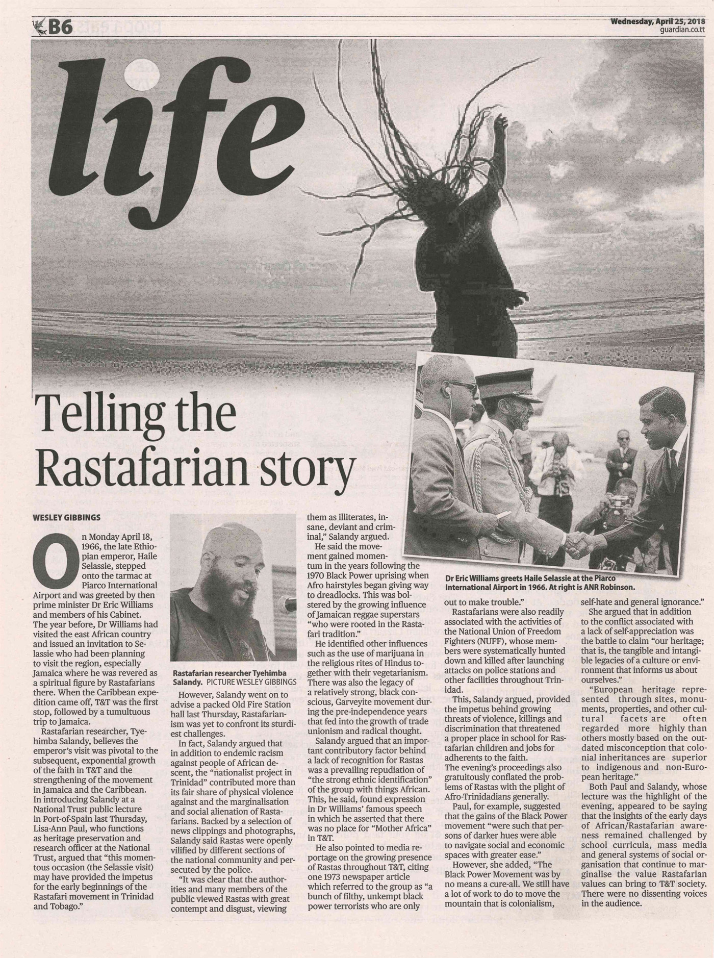 Telling the Rastafarian story