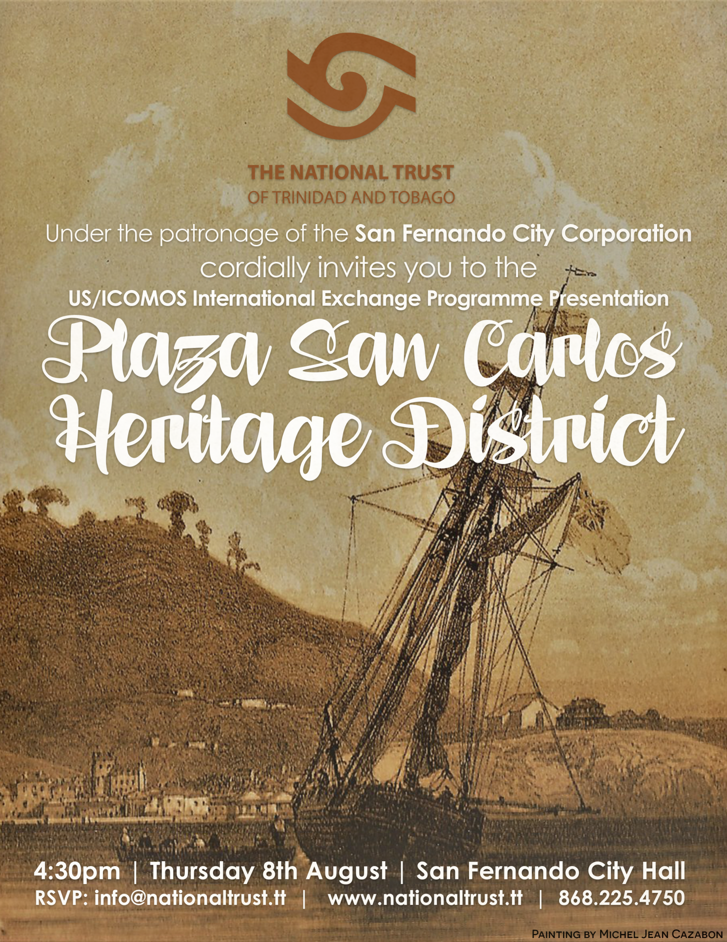 Plaza San Carlos Heritage District Lecture