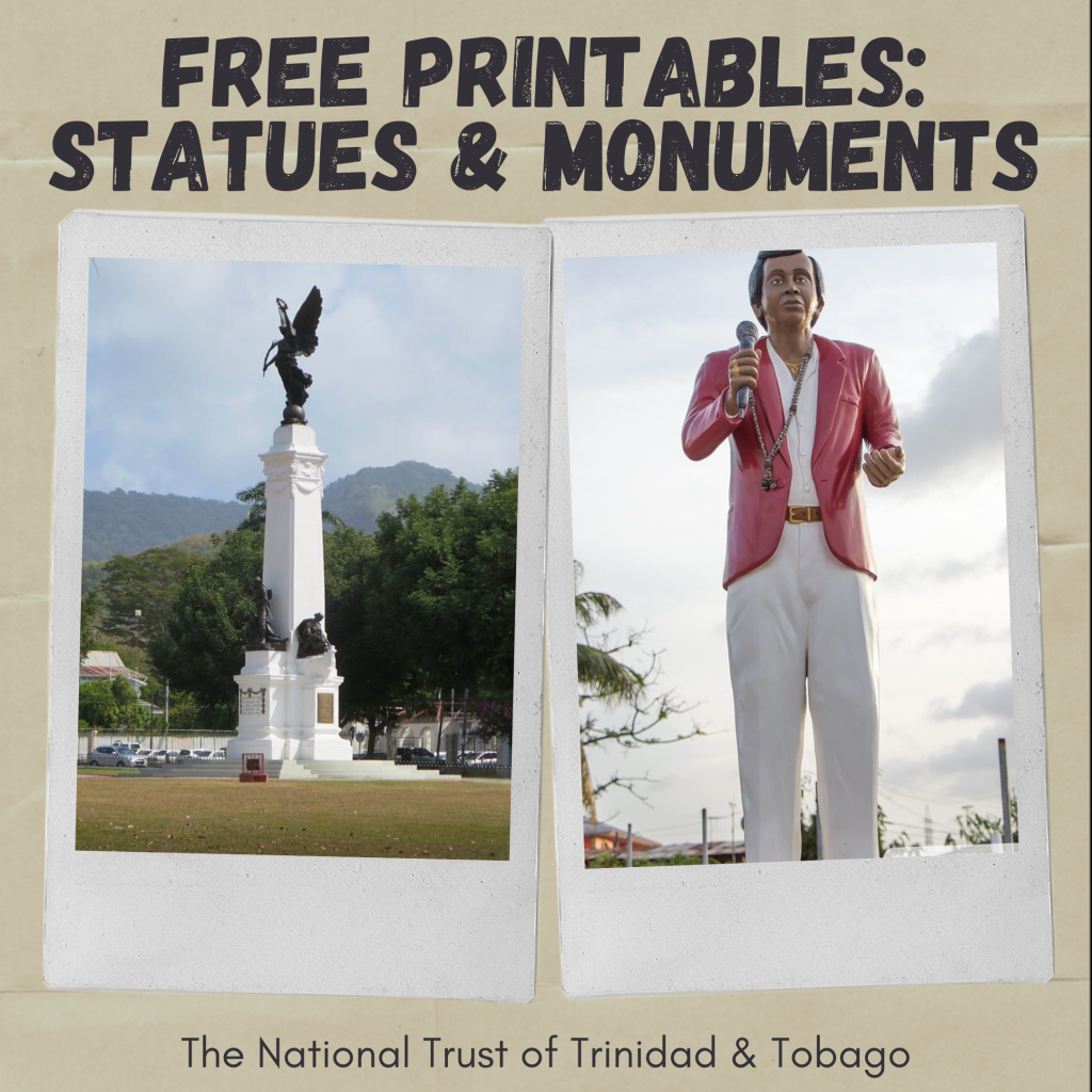 Statues And Monuments Printables Part 1 — National Trust Of Trinidad And Tobago 3578