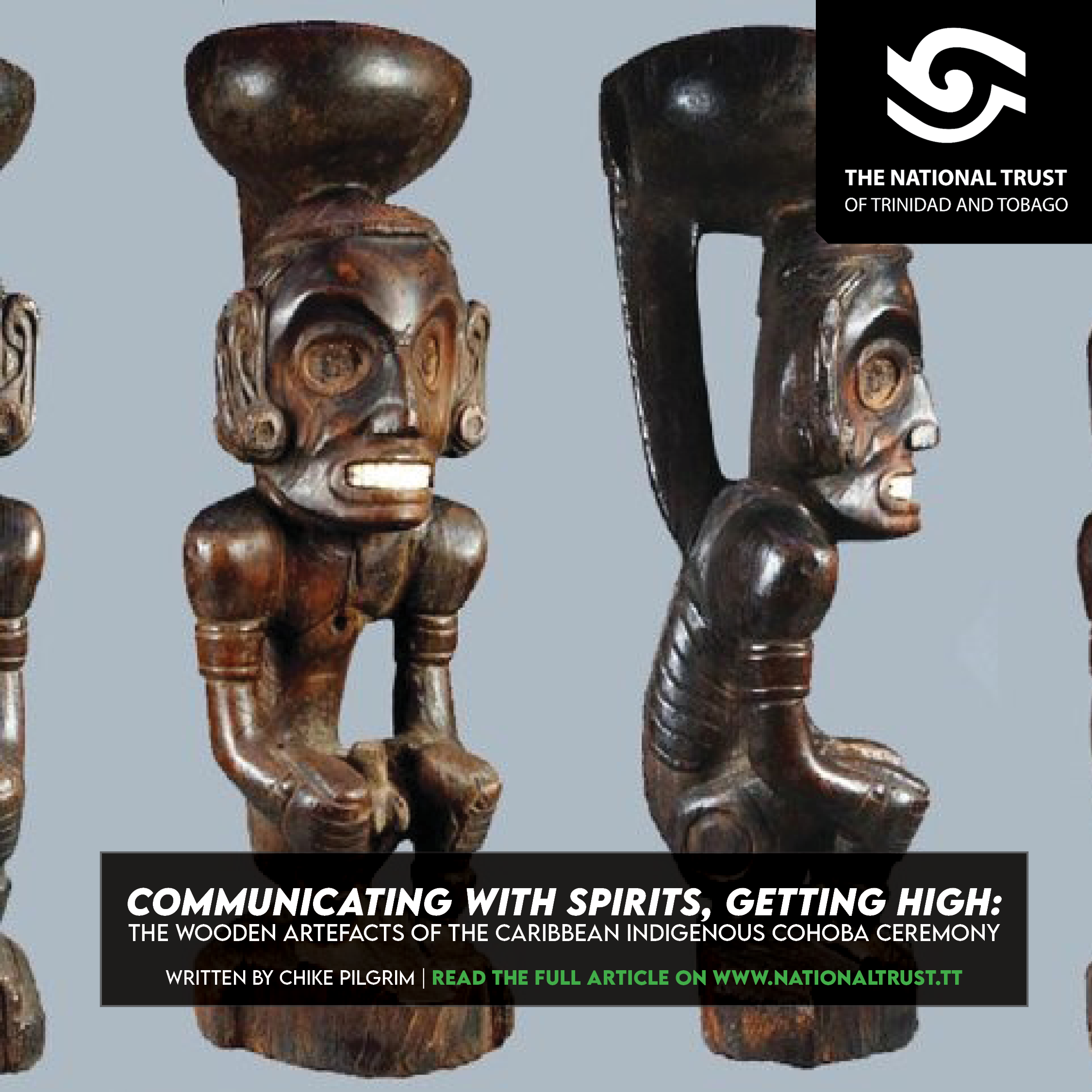 Communicating with spirits, Getting High: The wooden artefacts of the Caribbean Indigenous Cohoba Ceremony
