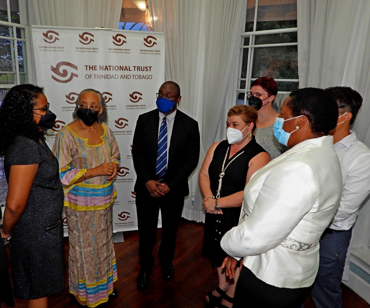 Minister, US Embassy Charge d'Affaires, National Trust Chair chat at Resilient Heritage Launch