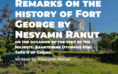 Remarks on the history of Fort George by Nesyamn Ranut