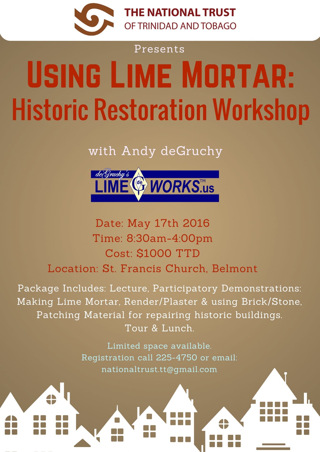 Using Lime Mortar: Historic Restoration Workshop