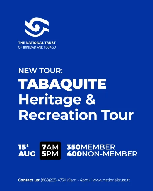 Tabaquite Heritage & Recreation Tour | Saturday 15 August 2026