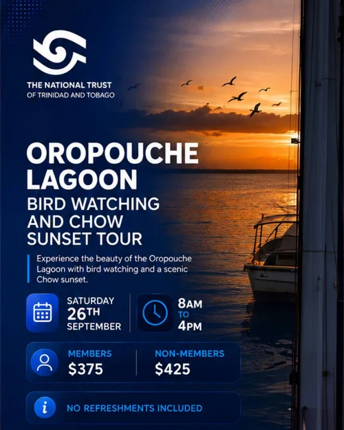 Oropouche Lagoon Bird Watching & Chow Sunset Tour - September 2026