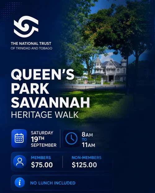 Queen’s Park Savannah Heritage Walk - September 2026