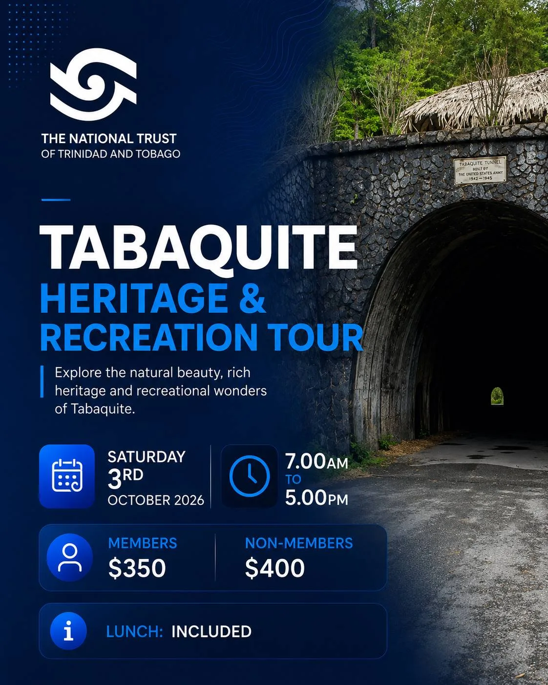 Tabaquite Heritage & Recreation Tour – October 2026