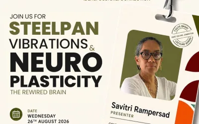 Toute Bagai Lecture Series: Steelpan Vibrations & Neuroplasticity