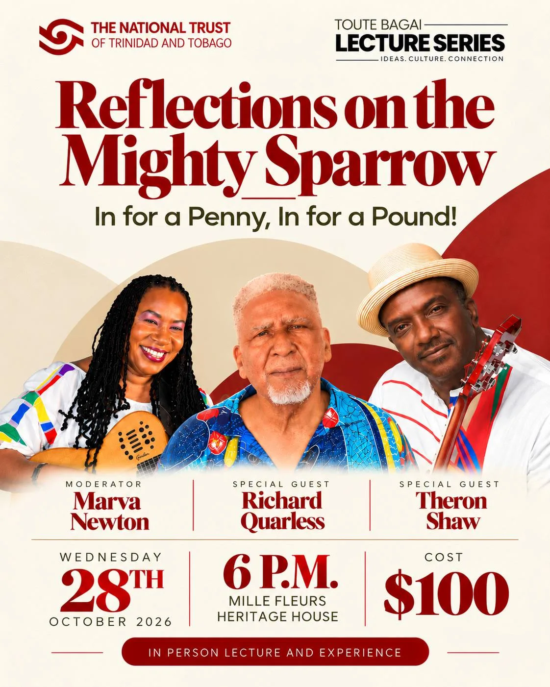 Toute Bagai Lecture Series | Reflections on the Mighty Sparrow: In for a Penny, In for a Pound!